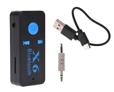 Receptor audio BT-RECEIVER X6 Bluetooth, Music